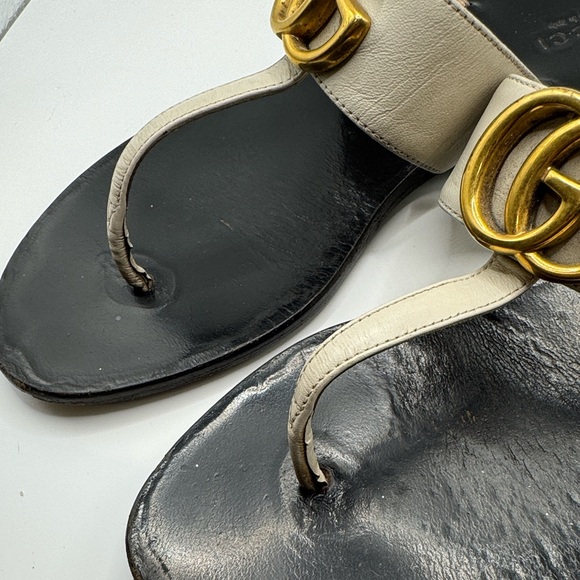 Gucci Women's marmont thong sandals - Picture 7 of 10